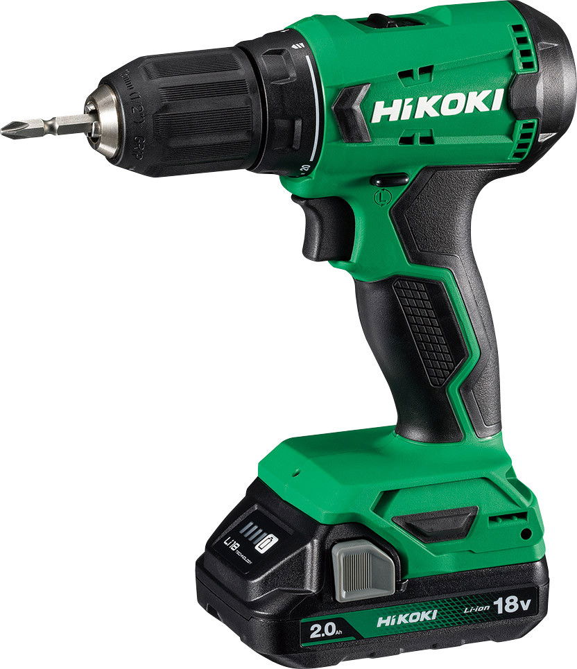 HiKoki DS18DAWCZ akkus fúró-csavarozó (2 x 2.0 Ah Li-ion akkuval, kofferben) termék fő termékképe