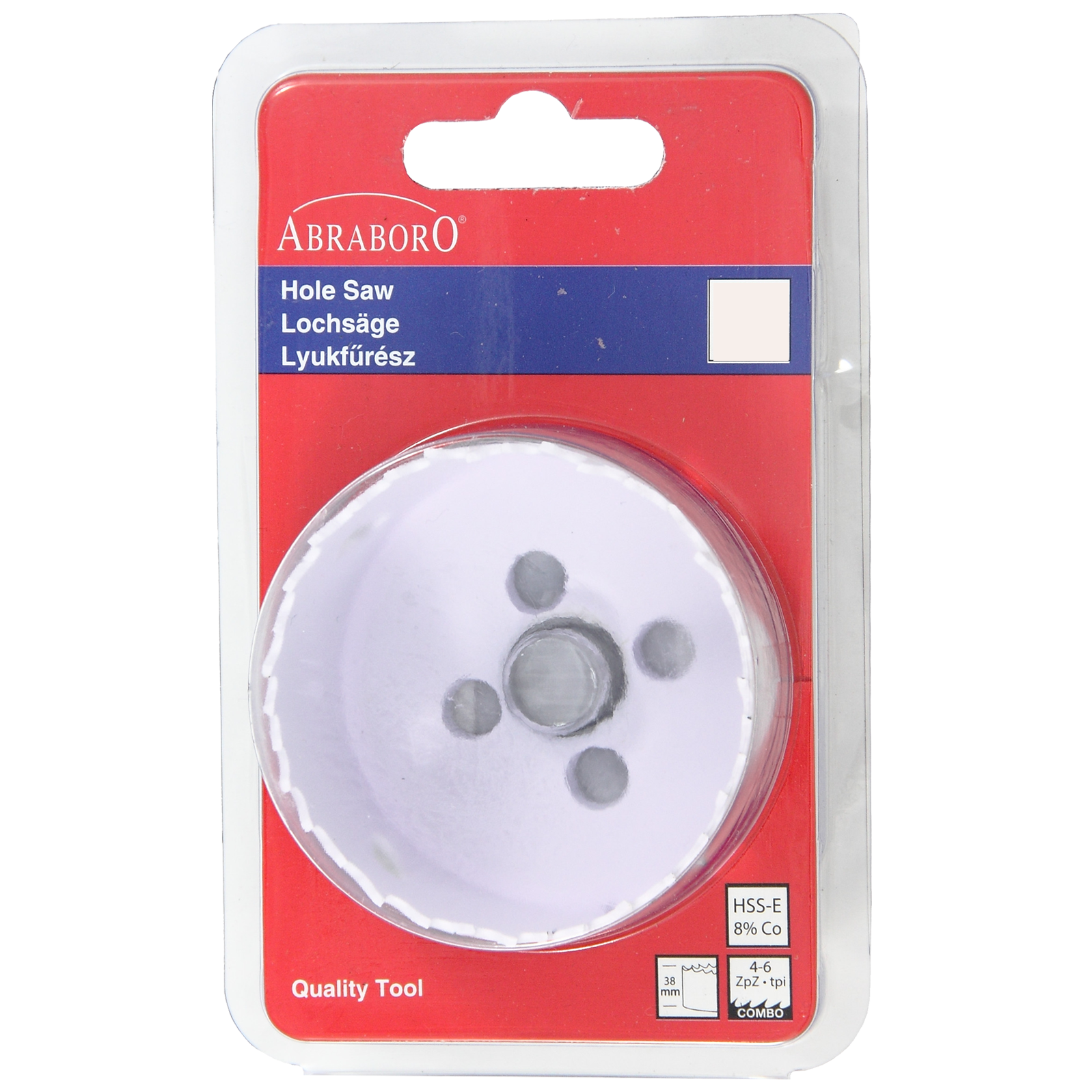 Abraboro 95 mm HSS-Co lyukfűrész termék fő termékképe