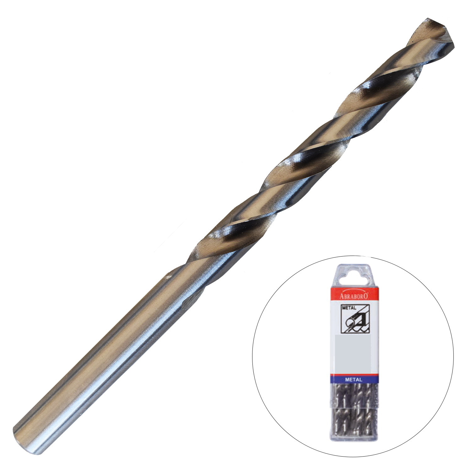 Abraboro 8.9 x 125 / 81 mm HSS-GS fémfúró X-Pack, 10 db/csomag termék fő termékképe