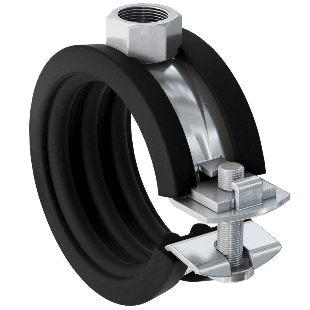 Fischer FGRS 32 - 37 egycsavaros csuklós gumibetétes bilincs, 100 db/csomag termék fő termékképe