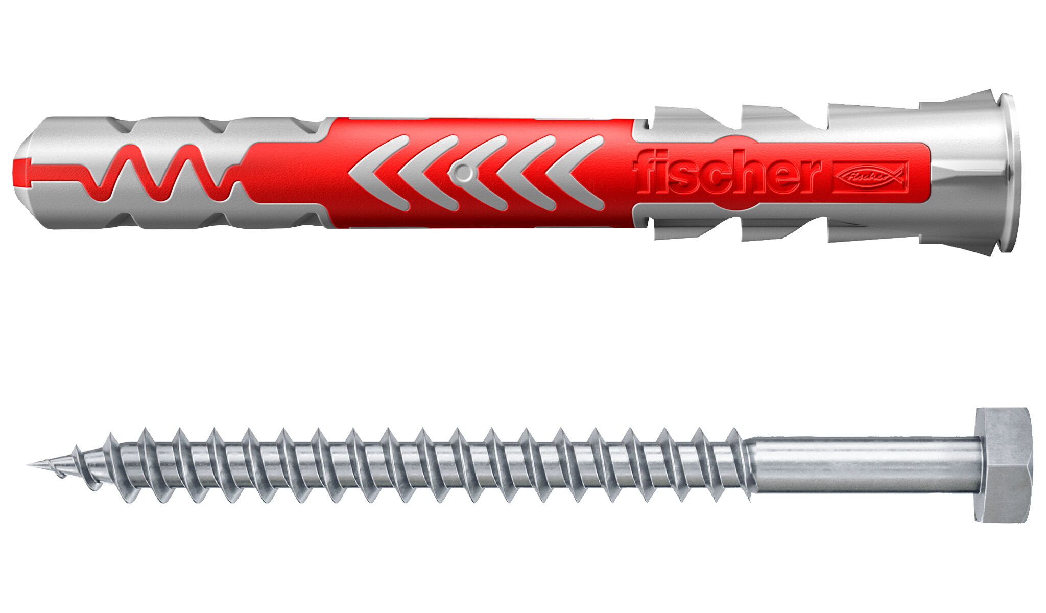 Fischer DuoPower kétkomponensű nylon dübel 10 x 80 S LD - szerkezetépítő csavarral, 10 db/csomag termék fő termékképe