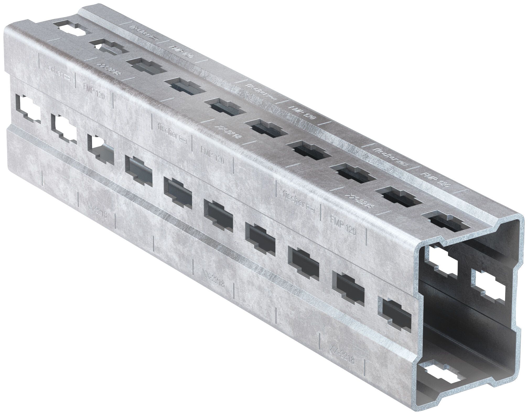 Fischer FMP 120 nagy teherbírású szerelősín, 3 m termék fő termékképe