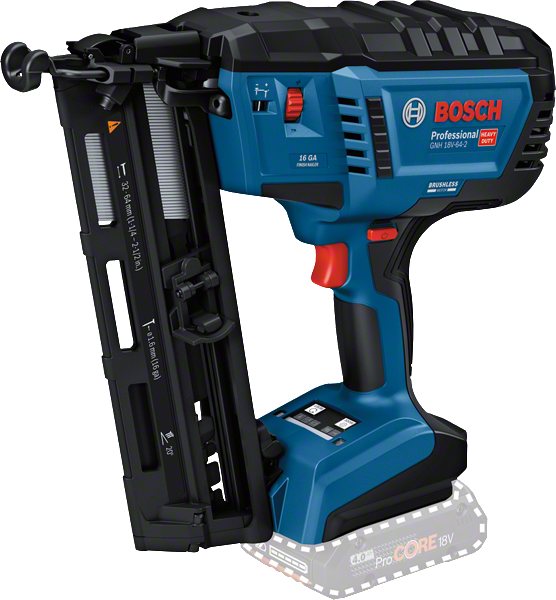 Bosch GNH 18V-64-2 akkus szögbelövő (akku és töltő nélkül) termék fő termékképe